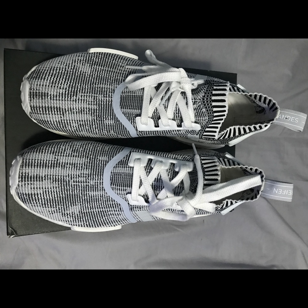 Adidas NMD R1 PK Grey Glitch Camo